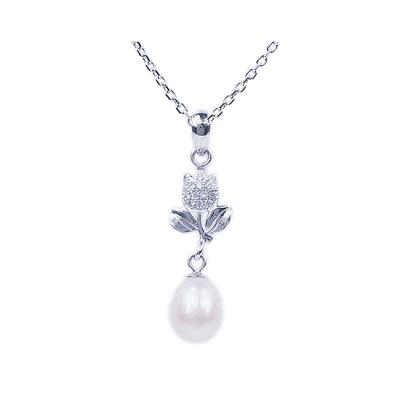 China CLASSIC antique silver bead pendant jewelry, flower charm pendants for sale