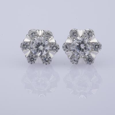 China Manufacturer Cute Zircon Earring For Teen Girls for sale