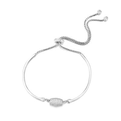 China Wholesale Women FASHIONABLE CZ 925 Sterling Silver Bracelet Bangle for sale