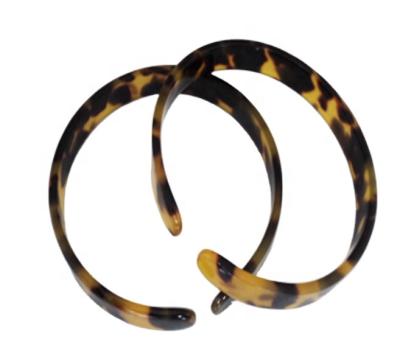 China Newest Hawaii Fashion Design Jewelry Tortoiseshell Classic Plastic Bangle Bracelet Bangle Jewelry for sale