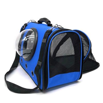 China Wholesale Breathable Pet Backpack Cat Bag Capsule Carrying Bag Portable Roomy Breathable Package for sale