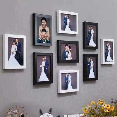 China BBA51 environment-friendly 7 inch living room picture wall decoration modern bedroom picture wall view creative picture frame for sale