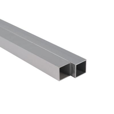 Chine Extrusion de tubes en aluminium rectangulaire 6063 Polissé T3 - T8 Température à vendre