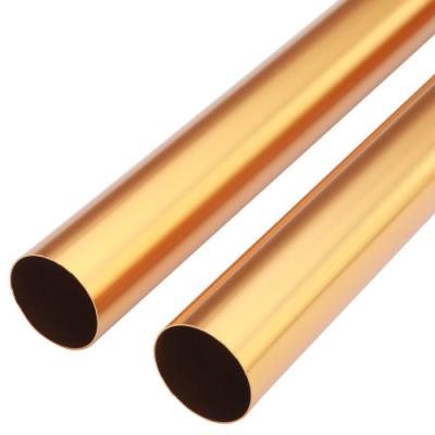 China 6061 T5 Color Anodized Aluminum Pipe Round Aluminium Alloy Tubing for sale