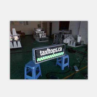 China china factory price wholesale automobile cab taxi top led display light 960x320mm for sale