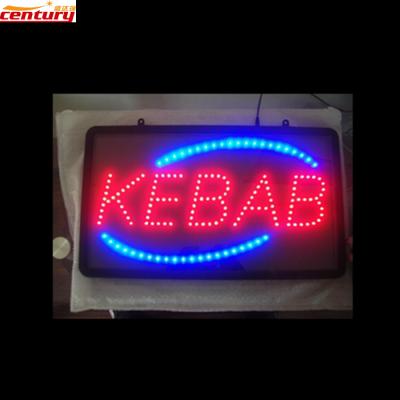 China China factory price wholesale animation glow hunting indoor custom kebab led sign for sale