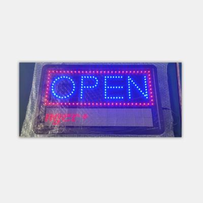 China China factory price wholesale indoor programmable open animated led sign for sale