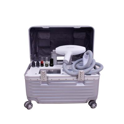 China Factory Price Portable 1064 Dye Removal Machine Q Switched ND Yag Laser Tattoo Removal Machine Rod Type 532 Eyebrow Noninvasive Wash Pulls for sale