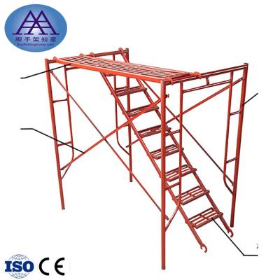 China BS1139 modern steel used scaffolding building construction Foshan h frame scaffolding for sale for sale