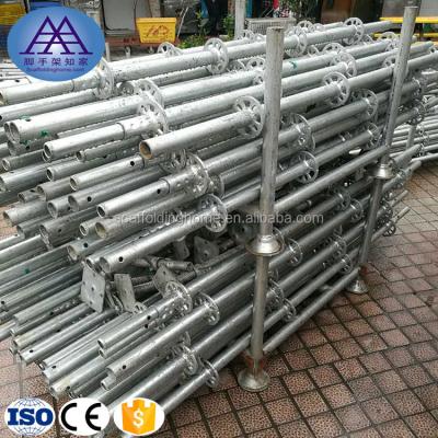 China Traditional Galvanized Total Scaffolding Ringlock System Scaffolding For Factory Direct Sale for sale