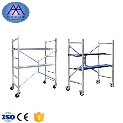 China For Indoor And Outdoor Construction Building Portable Indoor Aluminum Scaffolding Fast Delivery Construction Equitment for sale