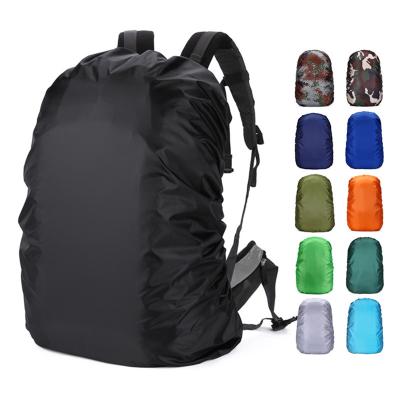 China Wholesale Custom Mountaineering Waterproof Outdoor Bag Cover Rain Backpack LOGO OEM Waterproof Cover 20-80 Liter for sale