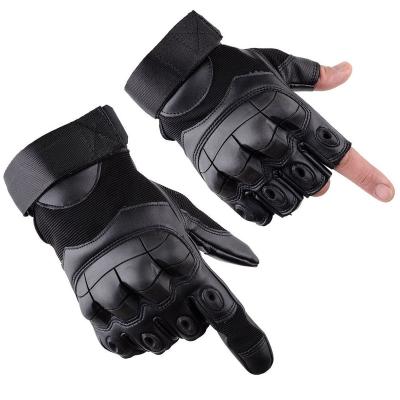 China Comfortable Full Finger Tactical Gloves Fighting Outdoor Military Half-Finger Wear-Resistant Gloves Touch Screen Combat Training Gloves for sale