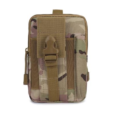 China Water Proof Cell Phone Pouch Case Military Fashion Hunting Molle Belt Pouch Camouflage Waist TacticalHunting Bag for sale