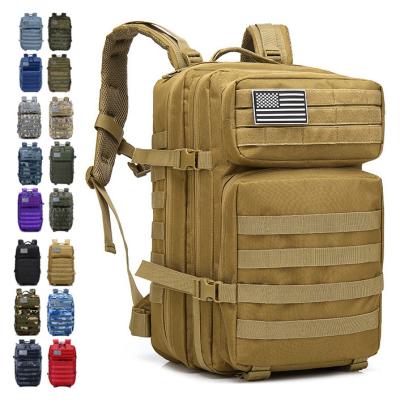 China High Quality Customized Military Hunting Tactical Bag 900D Oxford Molle Rucksack Assault Pouch Combat Tactical Rucksack Pack for sale