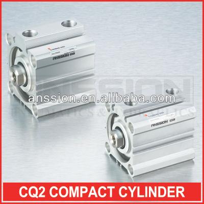 China Aluminum Pneumatic Compact Cylinders CQ2 Series With Or Without Auto Switch for sale