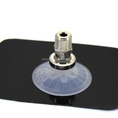 China SMC Silicon Vacuum Suction Cup / Vacuum Suction Cup Flat Type Rubber Pad Type ZPT32CS-A01 for sale