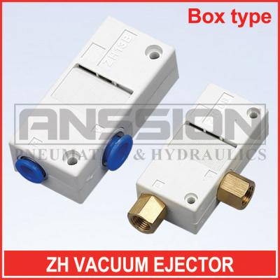 China Box Shaped SMC Vacuum Generator With ZH Silencer for sale