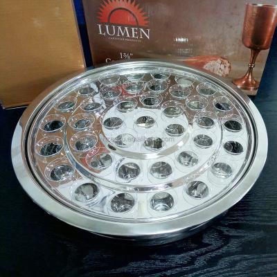 China Durable communion tray and insert stainless steel for sale