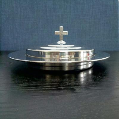 China Durable Stainless Steel Communion Bread Tray Set for sale