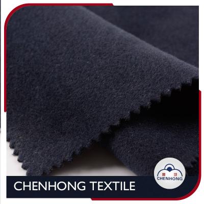 China Wholesale 2017 Factory Price Soft/High Weight/TTR 2 High Quality Factory Price Imitation Cashmere Fabric Brush Side Cloth For Men's Winter Jackets for sale