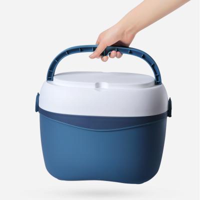 China Simple Stored Milk Bottle Storage Box Household Draining Milk Bottle Storage Box Thickened Adjustable Strap Storage Box for sale