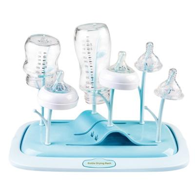 China New Baby Nipple Holder Detachable Drying Quick Drying Bottle Bottle Holder Minimalist Plastic Storage Rack Draining Rack for sale