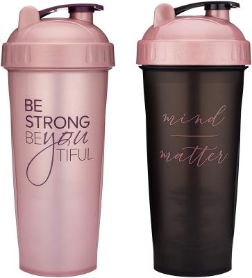 China Wholesale Gym Viable Logo Custom Plastic Protein Shaker Bottle for sale