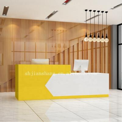 China Environmental Friendly Commercial Reception Desk Reception Desk Furniture Reception For Clothing Store Retail Store for sale