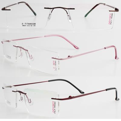 China From rimless metal optical frame to reading glass for sale