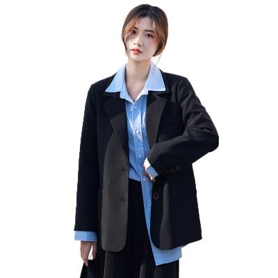 China 2021 Hot Sale Anti-wrinkle Anti-wrinkle Office Business Women Ladies Suit Breathable Classic Jacket for sale