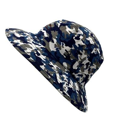 China Outdoor High Quality Camouflage 100%cotton Bucket Hat Foldable RTS Embroidery Custom Fishing Bucket Hat Cap For Hiking for sale