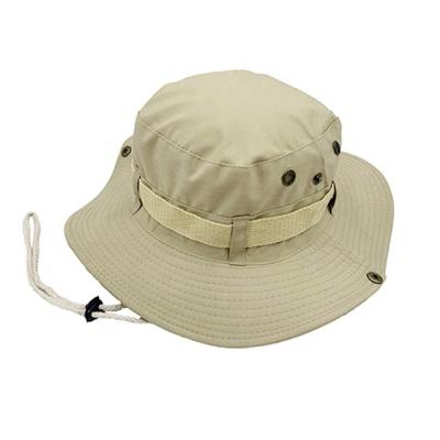 China Hot Selling Picture Folding Outdoor Cowboy Hat Climbing Fishing Bucket Hat Fishing Hat Cap For Outdoor for sale