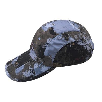 China New Style Outdoor Polyester Custom Logo 100% Camouflage Covers Folding Hat Military Cap For Camping for sale