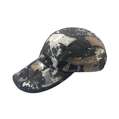 China Wholesaler Outdoor Foldable Polyester Dad Comfortable Peak Anti-UV Military Hat for sale