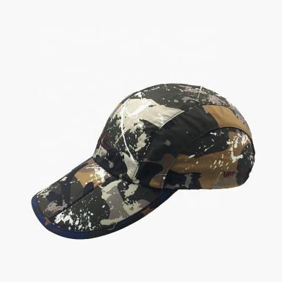 China Wholesaler Fashionable Outdoor Foldable Hat 100%Polyester Camouflage Hat Outdoor Military Hats for sale