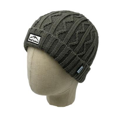 China RTS JOINT Wholesale Custom Winter Beanie Hat Soft Warm Knitted Hats For Man for sale