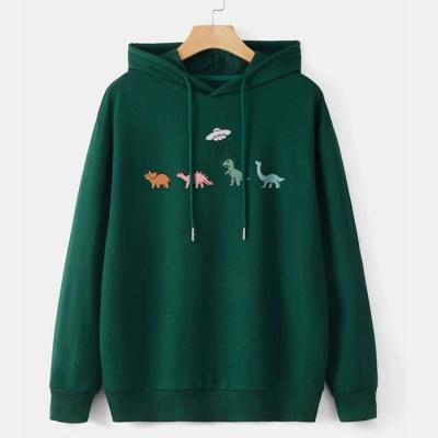 China factory custom made high quality premium Anti-wrinkle hoodies drop shoulder pullover men cartoon graphic print hoodie for sale