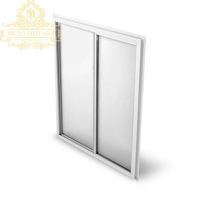 China Magnetic Screen Heavy Duty Theft Proof PVC Or Aluminum Sliding Windows With Best Price With Insect Screen For Tanzania Market for sale