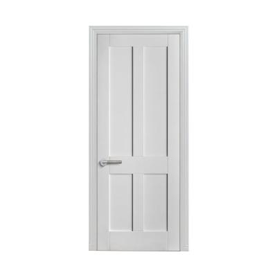 China Cheap Price Sound Insulation Curving Flush Wooden Doors PVC WPC Wood Door for sale