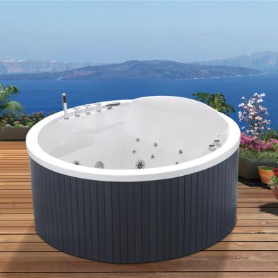 China 185cm X 73cm Traditional Sale Round Smart Power Spa Hot Tub Whirlpool Outdoor Spa for sale