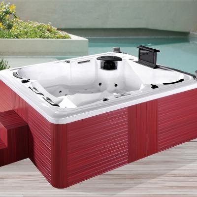 China 4 Person Modern Luxurious Hot Tub Europe With Style Hot Sexy Acrylic Modern Outdoor Hydraulic Spa CE Approval Hot Sale Hot Tub for sale