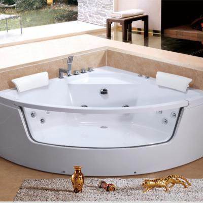 China Hot Sale Large Modern Hot Bath Spa Outdoor Luxury Acrylic USA Power Graphic for sale