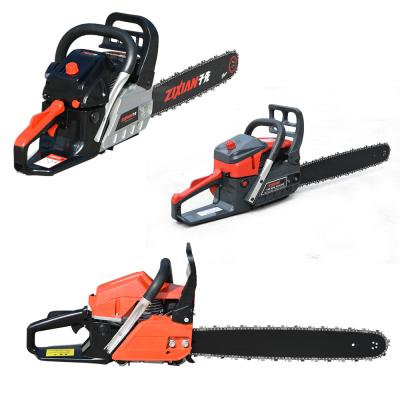 China 2-Stroke Gasoline Chainsaw New 58cc Two Stroke Portable Gasoline Saw Chainsaw for sale