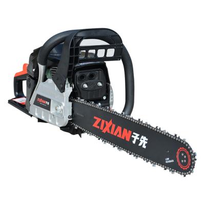 China 2-Stroke Cutting Garden Chainsaws Machine 58cc Wood Gasoline Chainsaw 5800 Diamond Chain Saw for sale