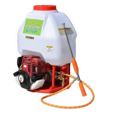 China 10m China wholesale four stroke gasoline sprayer backpack power gasoline sprayer for sale