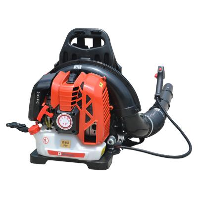 China Professional Big Power 42.7cc Gasoline 2 Stroke Backpack Snow Garden Leaf Blower 51*38*55(cm) for sale