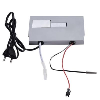 China LED and demister switch for mirror sensor touch switch two keys with time and temperature display for mirror light and demister control with driver for sale