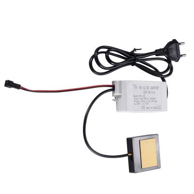 China Mirror Light Output 12V 1A 12W Led Lamp Switch Touch Sensor Control With Power Supply Driver Two Color Adjustable TDC for sale