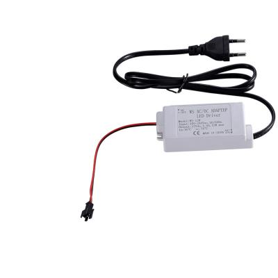 China Electronic Products Input Hot Sale 12W WS AC/DC Driver For Led Strip Waterproof Led Switching Power Supply 12v Output 12v AC 100-240V DC for sale